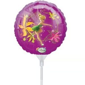Disney Tinkerbell EZ-Fill Mini 9" Balloon (3 Ct) NEW